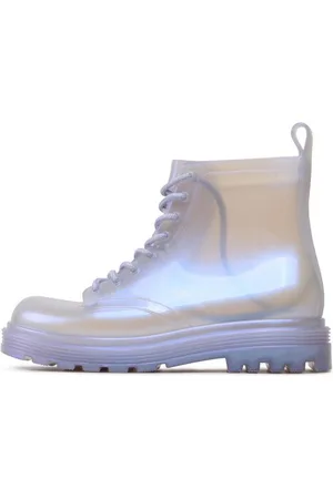 Melissa Schnürstiefeletten Mini Coturno Inf 33928 Pearly Blue AQ072 Schnürstiefelette - Verkäufer: Modivo_de
