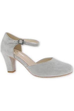 Hirschkogel by Andrea Conti Trachtenpumps - MARLIES - hellgrau Pumps - Verkäufer: Alpenwahnsinn Tracht & Lifestyle