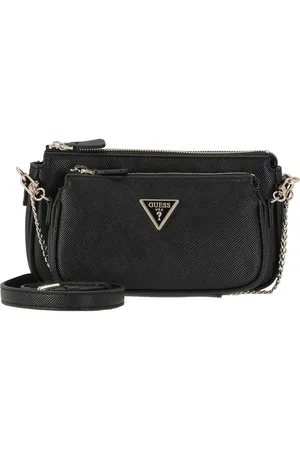 Guess Umhängetasche Noelle Crossbody - Umhängetasche mit abnehmbarer Pouch 24 cm (black) - Verkäufer: Markenkoffer