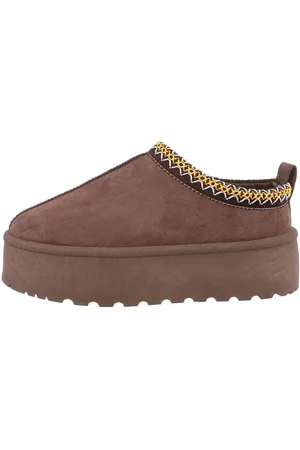 Ital-Design Die bequemen Plateau-Slipper Hausschuh (85856542) Flach Stiefeletten in - Verkäufer: