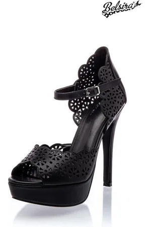 Belsira Riemchenschuhe - (37,38,39,40,41) High-Heel-Pumps - Verkäufer: Angela Line