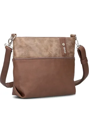 Zwei Umhängetasche Jana J8 - Schultertasche 27 cm (wood) - Verkäufer: Markenkoffer