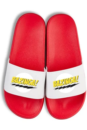 Youth Designz Bazinga Unisex Badelatschen Flip Flops Badeschuh mit lustigen Spruch für Damen und Herren - Verkäufer: EmDa Trading GmbH