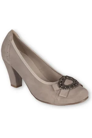 Hirschkogel by Andrea Conti Trachtenpumps - GRACE - stein Pumps - Verkäufer: Alpenwahnsinn Tracht & Lifestyle
