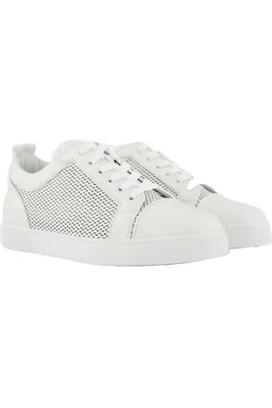 Christian Louboutin Sneakers AC Louis Perforated Schuhe Turnschuhe Trainers Sneaker signifikante rote Gummisohle - Verkäufer: eldigo
