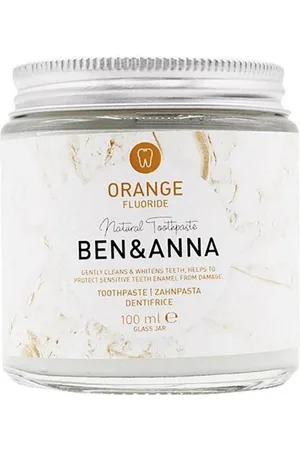 Ben & Anna Zahnpasta Zahnpasta im Glas - Orange Fluoride 100ml - Verkäufer: taleoo