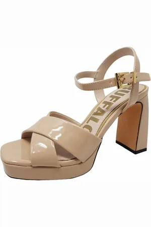 Buffalo Cherry cross Partysandal. Sandalette - Verkäufer: LEPi Markenschuhe