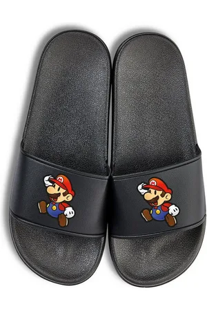 Youth Designz Mario Unisex Badelatschen Flip Flops Badeschuh mit lustigen Logo für Damen und Herren - Verkäufer: EmDa Trading GmbH