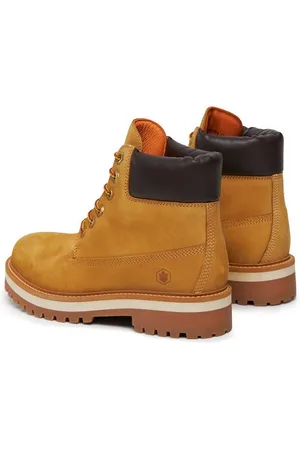 Lumberjack Schnürstiefeletten KRISTY SW50501-006-D01 Yellow/Dk Brown M0001 Schnürstiefel - Verkäufer: Modivo_de
