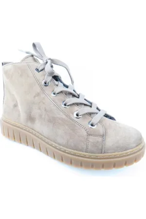Semler Sina Samt taupe H Stiefelette Schuhhaus Otto Cronauer