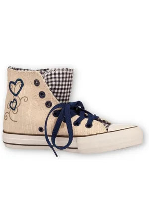 KRÜGER Sneaker Damen - KARO-MADL - , rot Sneaker - Verkäufer: Alpenwahnsinn Tracht & Lifestyle