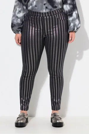 Angel of Style Funktionshose Jeggings Slim Fit Glitzer-Streifen - Verkäufer: Popken Fashion Group