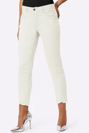 CRÉATION L Jerseyhose 5-Pocket-Jeans Innenbeinlänge ca. 65 cm - Verkäufer: Witt-Gruppe