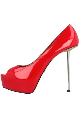 Giaro Beliza Red Shiny High-Heel-Pumps - Verkäufer: schuhplus - Schuhe in Übergrößen