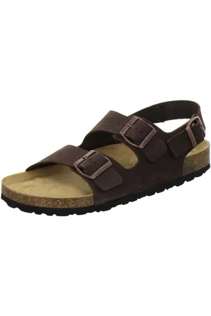 Afs 310567 Sandale Pantolette für Herren aus Leder mit Fußbett, Made in Germany - Verkäufer: