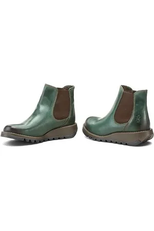 Fly London Klassische Stiefeletten Salvfly P143195006 Petrol Stiefel - Verkäufer: Modivo_de