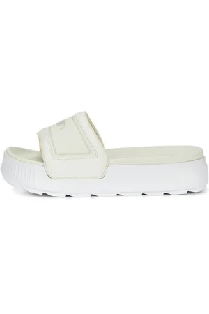 PUMA Karmen Slide VAPOR GRAY- WHITE Badesandale - Verkäufer: gue-sport