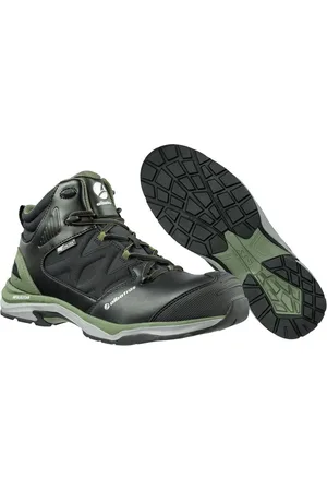 ALBATROS Stiefel Sicherheitsschnürstiefel Ultratrail Olive CTX Mid 636220, S3, ESD - Verkäufer: Banemo