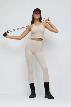 No Matter What Apparel Leggings Hochtaillierte Nahtlose Sportleggings - Verkäufer: MegaMerchant