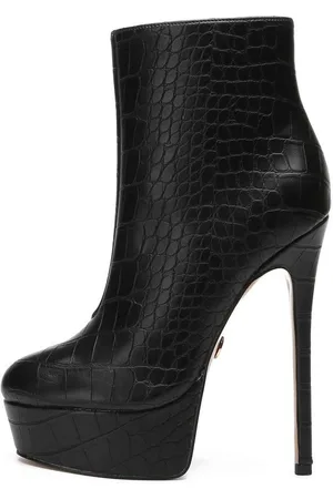 Giaro [D2C] SIDDY BLACK CROCK Stiefelette - Verkäufer: schuhplus - Schuhe in Übergrößen