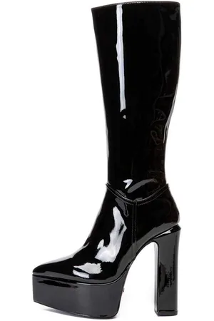 Giaro [D2C] SARAHI BLACK SHINY Stiefel - Verkäufer: schuhplus - Schuhe in Übergrößen