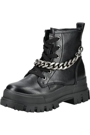Buffalo Stiefelette Lederimitat Schnürstiefelette - Verkäufer: S4S Commerce