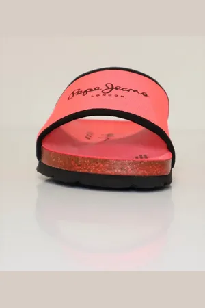 Pepe Jeans London Slipper Damen OBAN Soft, neon pink, 36 EU Slipper (Packung) - Verkäufer: antonversand