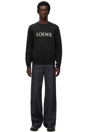 Loewe Rundhalspullover Baumwoll Sweater Herren - Verkäufer: wellStyled
