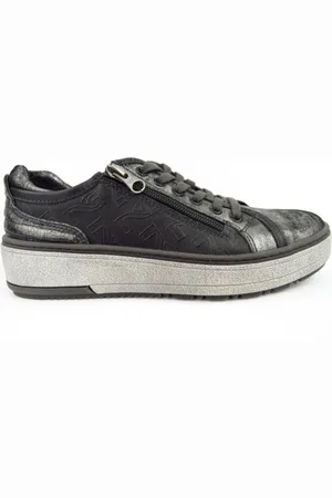 Nero Giardini Silbergrau Sohlenrand gra Sneaker Schuhhaus Otto Cronauer
