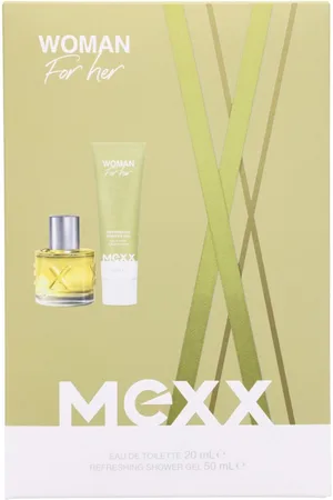 Mexx Eau de Toilette Woman for her Geschenk Set EDT Eau de Toilette 20ml& Duschgel 50 - Verkäufer: Tribellium