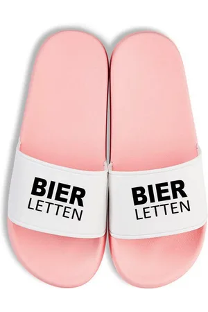 Youth Designz Herren Damen Badelatschen "Bier Letten" Print lustig Geschenk Unisex Badeschuh mit witzigen Aufdruck für Männer und Frauen - Verkäufer: EmDa Trading GmbH