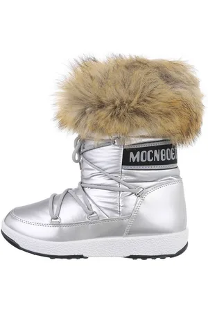Ital-Design Damen Snowboots Freizeit Snowboots (85135784) Flach Schnürstiefeletten in Silber - Verkäufer: