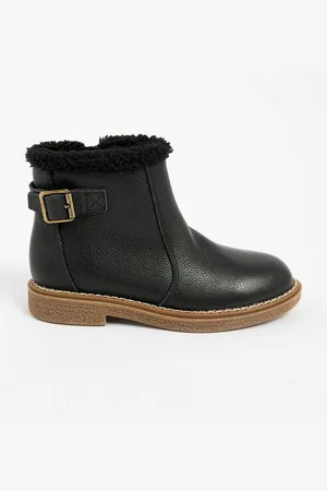 Next Lederstiefeletten mit Schnalle Stiefelette (1-tlg) - Verkäufer: Germany GmbH