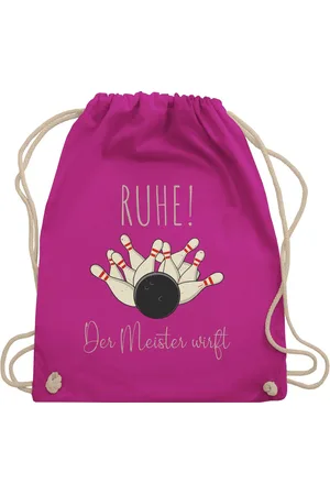 Shirtracer Turnbeutel Ruhe Der Meister wirft - Bowling Bowlingkugel Bowler Geschenk, Bowling - Verkäufer: