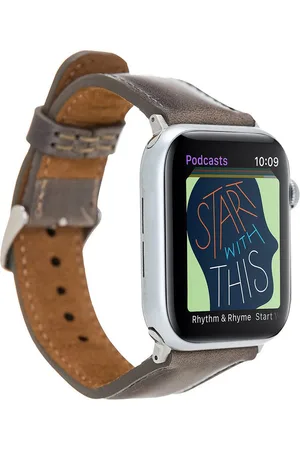 Burkley Smartwatch-Armband Exklusives Vintage Lederarmband, Handmade Stil 22 - Verkäufer: