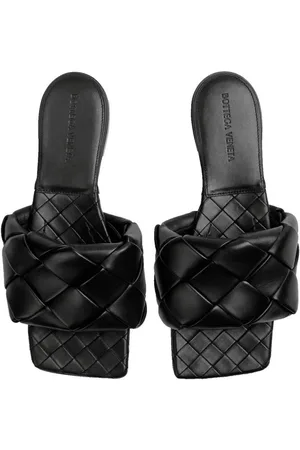 Bottega Veneta BV Lido Slides Intrecciato Pantoletten Sandale in der ikonischen Intrecciato-Flechttechnik - Verkäufer: eldigo