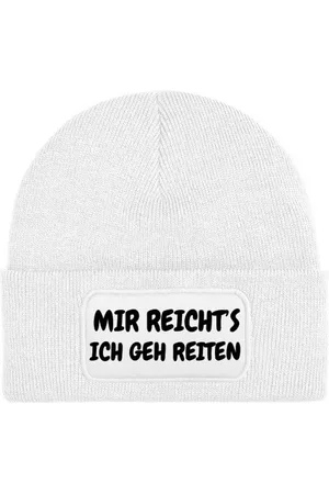Youth Designz Beanie Herren & Damen unisex Mütze Beanie "Geh Reiten" Statement Geschenk mit lustigen und stylischen Aufdruck für Männer und Frauen - Verkäufer: EmDa Trading GmbH