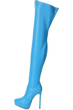 Giaro [D2C] SPIRE LIGHT BLUE MATTE Stiefel - Verkäufer: schuhplus - Schuhe in Übergrößen