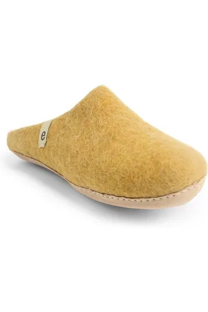 Egos Unisex Filzpantoffel mit Ledersohle Pantoffel Hausschuh - Verkäufer: scandinavian-lifestyle