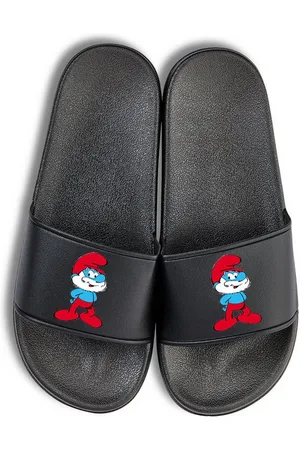 Youth Designz Papa Schlumpf Unisex Badelatschen Flip Flops Badeschuh mit lustigen Logo für Herren & Damen - Verkäufer: EmDa Trading GmbH