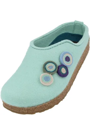 Haflinger Grizzly Kanon Filzclog aus reinem Wollfilz Unisex Hausschuh - Verkäufer: Natural Slipper