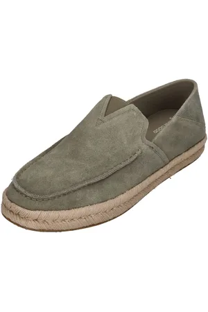TOMS ALONSO LOAFER ROPE Espadrille Olive Suede - Verkäufer: Shoedeal Jana Sievers e.K.