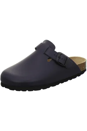 Afs 290050 Clogs Pantolette für Damen aus Leder mit Fußbett, Hausschuhe Made in Germany - Verkäufer: