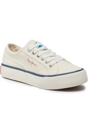 Pepe Jeans Sneakers aus Stoff Ottis Platform Girl White 800 Sneaker - Verkäufer: Modivo_de