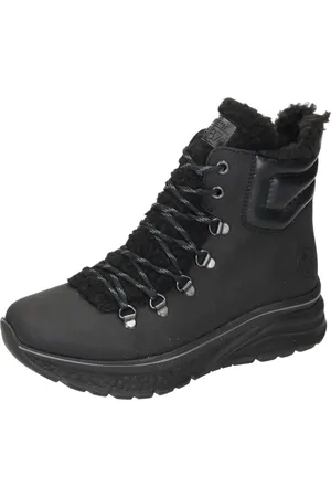 Rieker Stiefeletten Schnürstiefelette aus Textil - Verkäufer: PS shoe fashion GmbH
