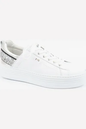 Nero Giardini Skipper Bianco glitter Sneaker Schuhhaus Otto Cronauer