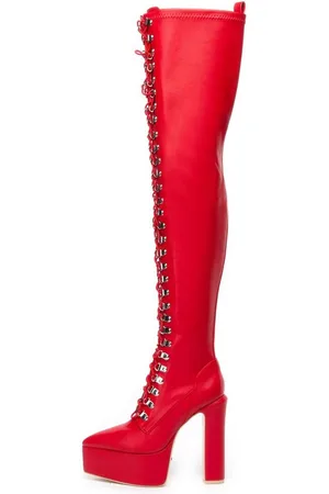 Giaro [D2C] SECRETZ RED MATTE Stiefel - Verkäufer: schuhplus - Schuhe in Übergrößen