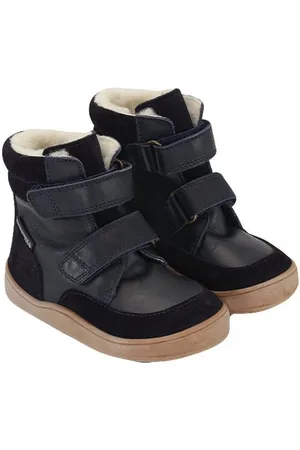 Bundgaard Stiefel Barfußschuhe Basil Tex. Wasserdicht Wolle Blau Schnürstiefelette - Verkäufer: Alex und Elis Kinderschuhe