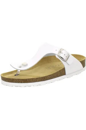 Afs 210710 Zehentrenner Pantolette Größe 36 37 38 39 40 41 42 43 schuhe damen bekleidung bequem und komf - Verkäufer: