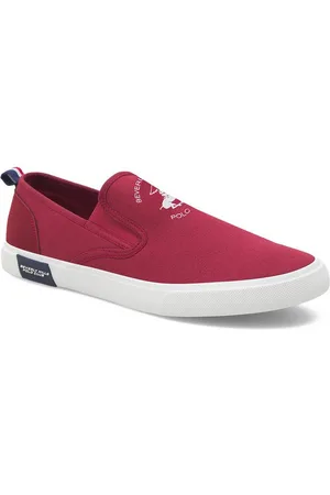Beverly Hills Polo Club Sneakers aus Stoff M-VSS24001 Dunkelrot Sneaker - Verkäufer: Modivo_de